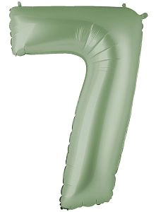 Цифра 7, Оливковый (102см)