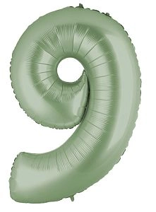 Цифра 9, Оливковый (102см)