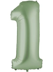 Цифра 1, Оливковый (102см)