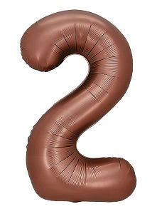 Цифра 2, Шоколад (102см)