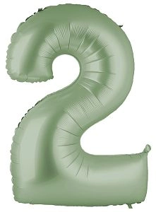 Цифра 2, Оливковый (102см)