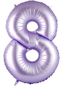 Цифра 8, Сиреневый (102см)