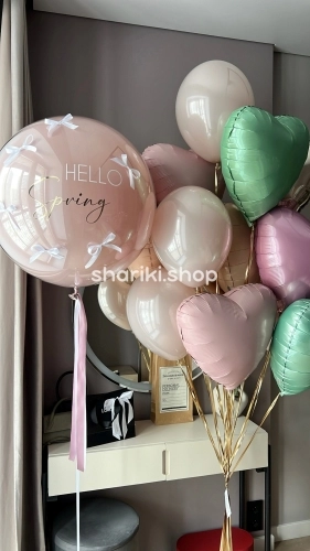 Сет шаров «Hello Spring» фото 2