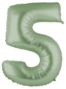 Цифра 5, Оливковый (102см)