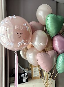 Сет шаров «Hello Spring»
