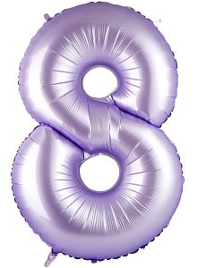 Цифра 8, Сиреневый (102см)