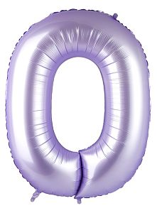 Цифра 0, Сиреневый (102см)