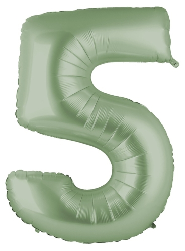 Цифра 5, Оливковый (102см)
